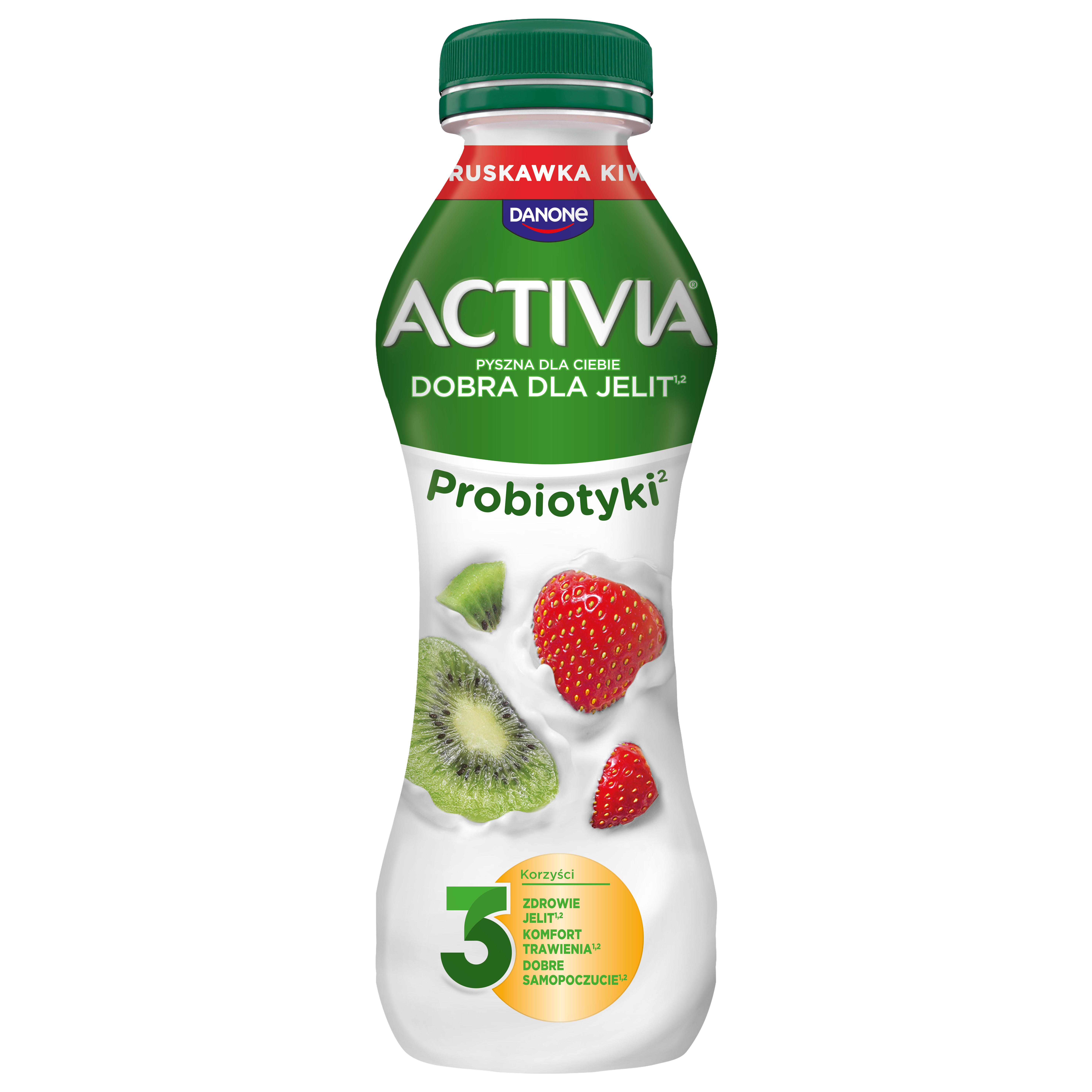 Activia Drink Truskawka/Kiwi 280G
