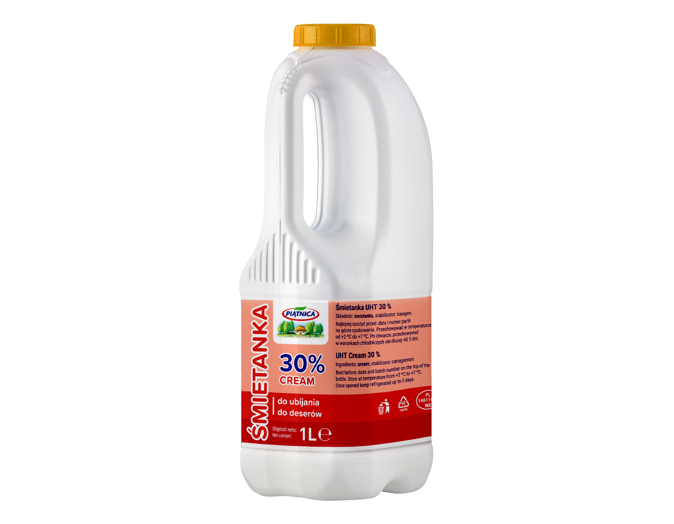 Piątnica Śmietana 30% Uht 1 L