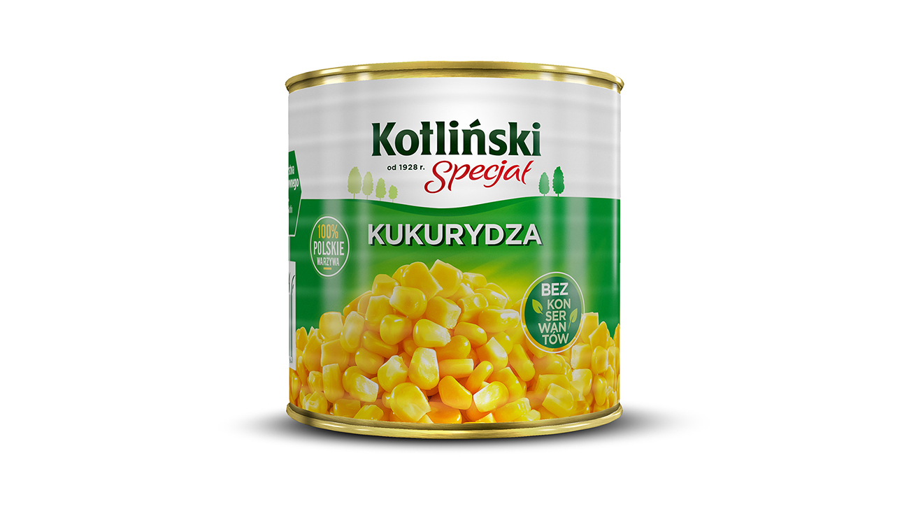 Kukurydza 2,6Kg Kotliński Gastro
