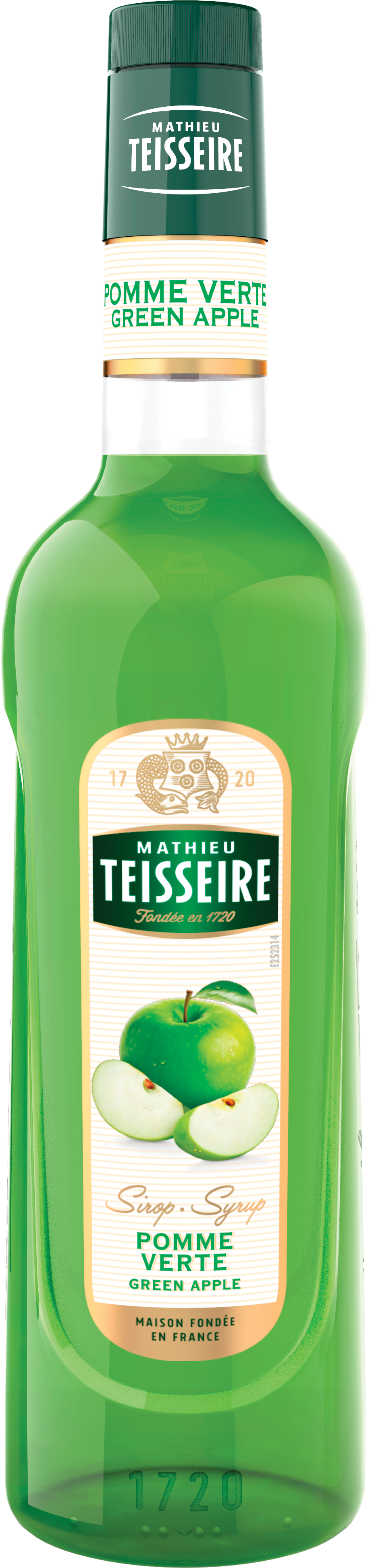 Mathieu Teisseire Syrop O Smaku Zielonego Jabłka 0,7 L