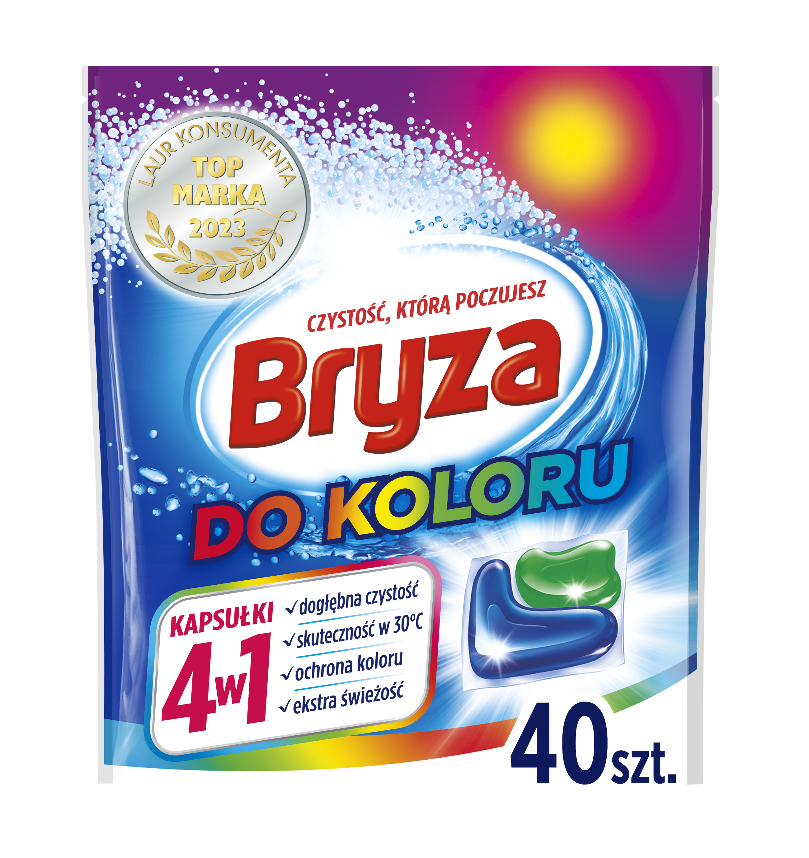 Bryza 4W1 Kapsułki Do Koloru 40