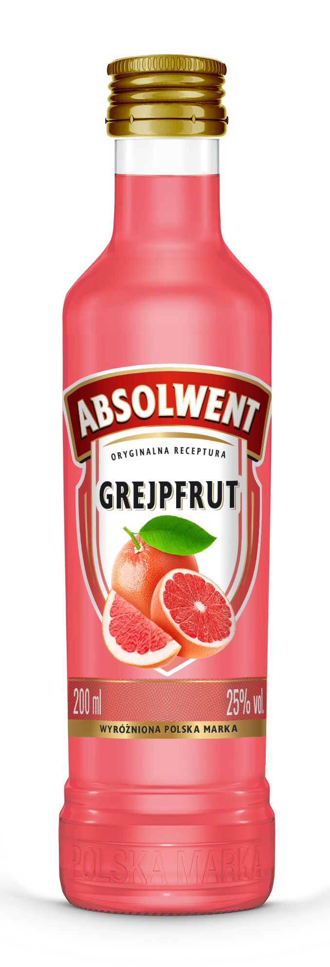Likier Absolwent Grejpfrutowy 25% 200 Ml