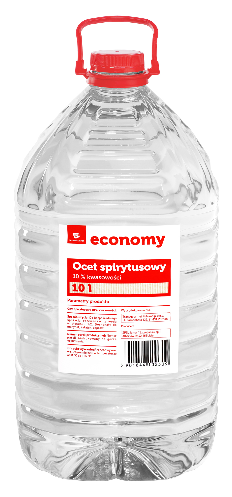Tge Ocet Spirytusowy 10 % 10L