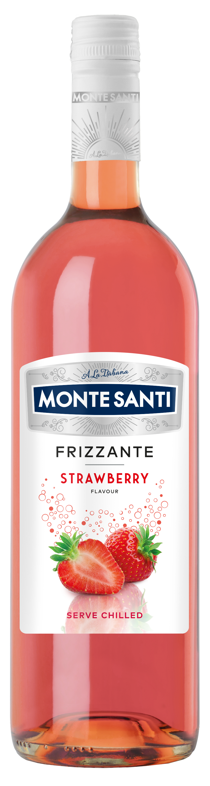 Monte Santi Frizzante Strawberry 10 % Alk. 0,75 L