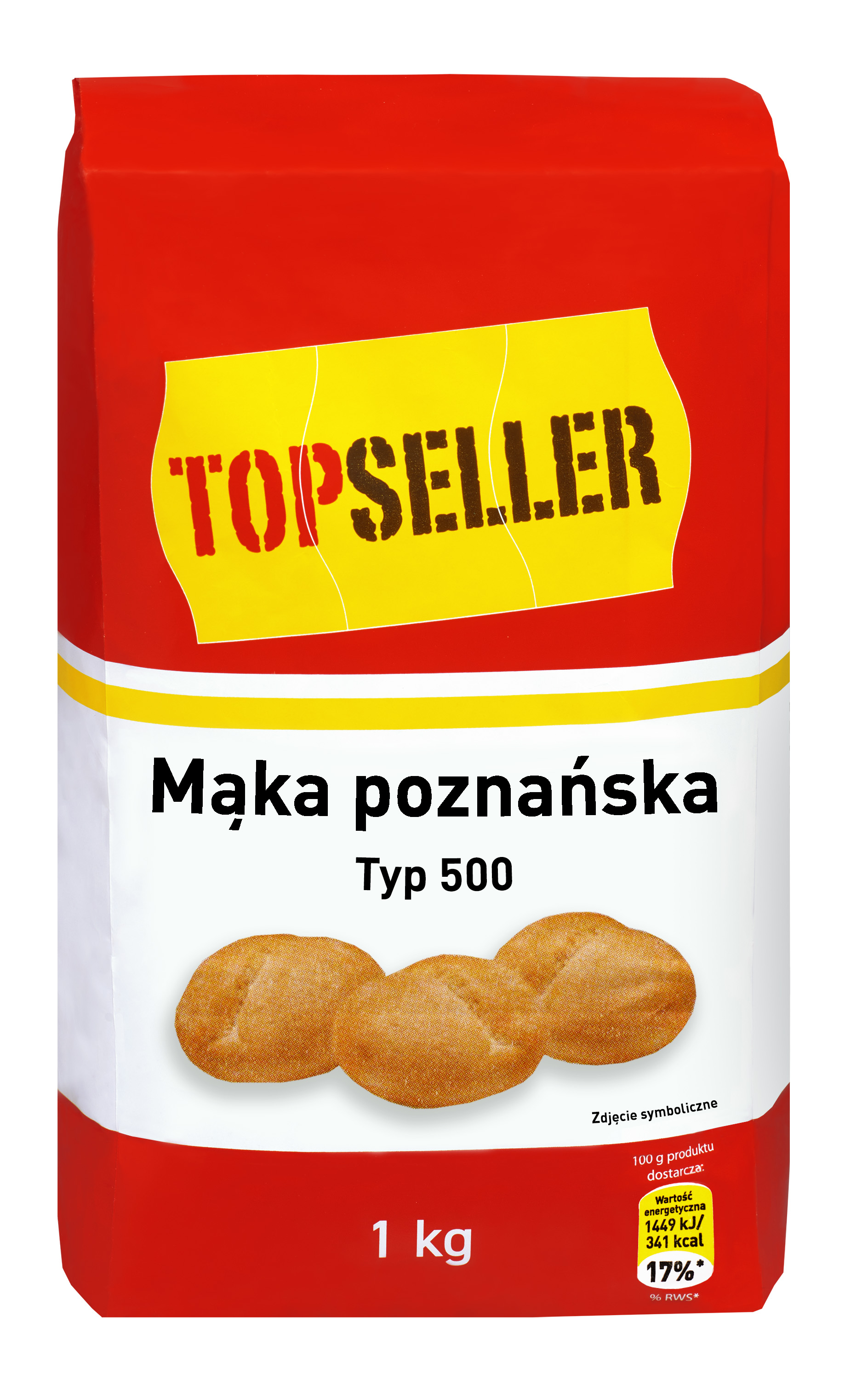 Topseller Mąka Poznańska Typ 500 1 Kg