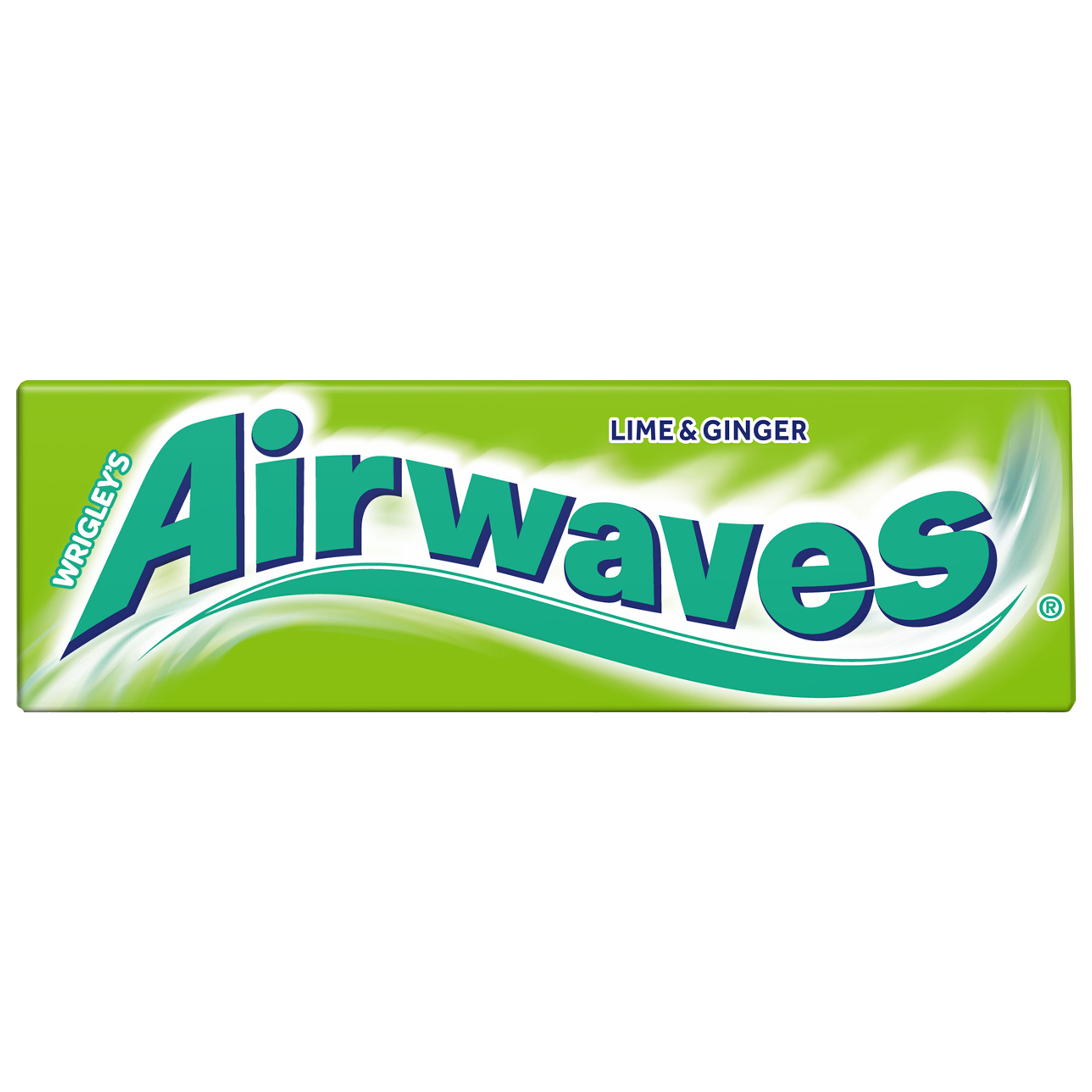 Airwaves Lime And Ginger Guma Do Żucia Bez Cukru 14G (10 Drażetek)