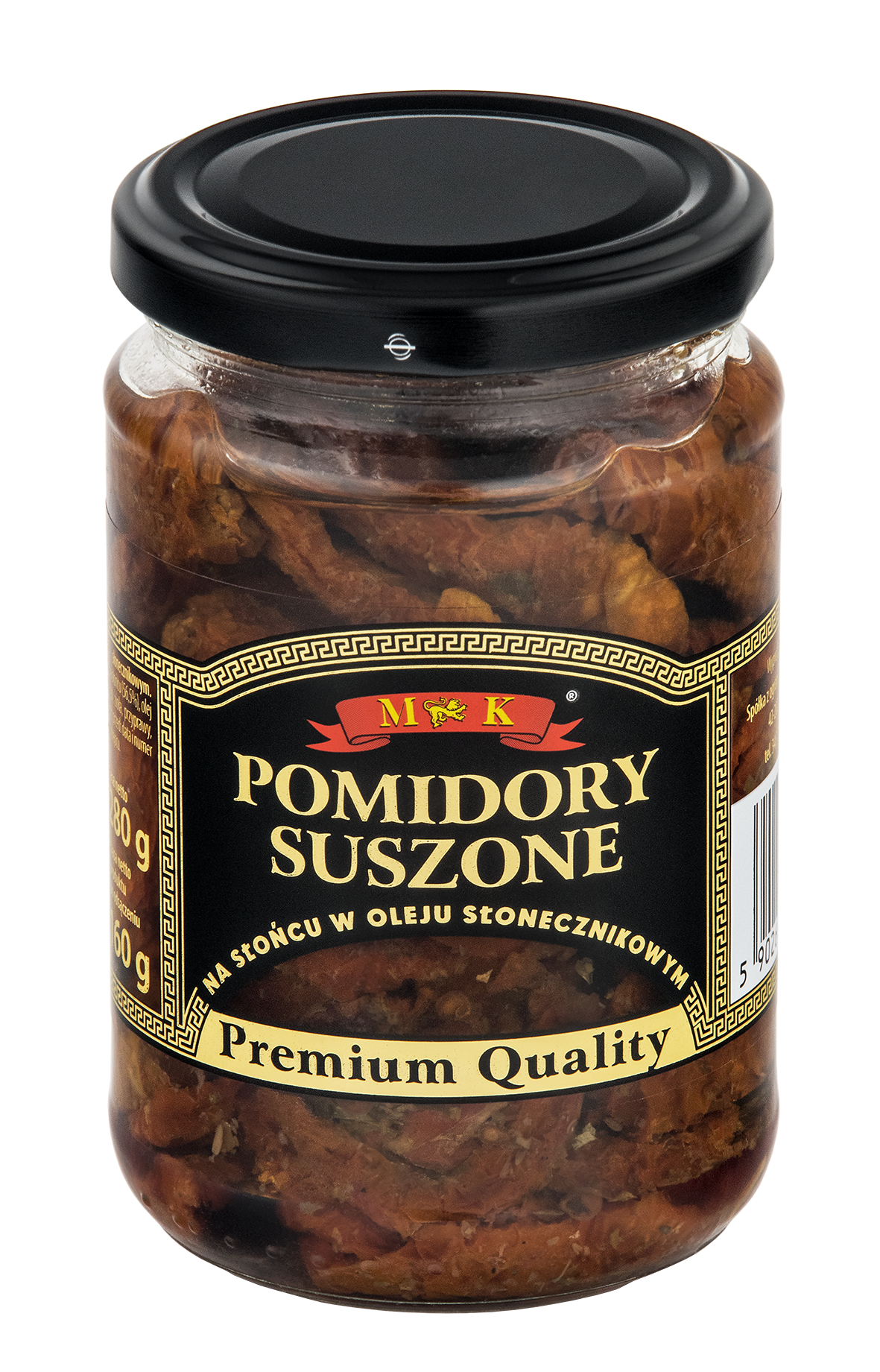 Mk Pomidory Suszone W Oleju Słonecznikowym280 G . Produkt Pasteryzowany