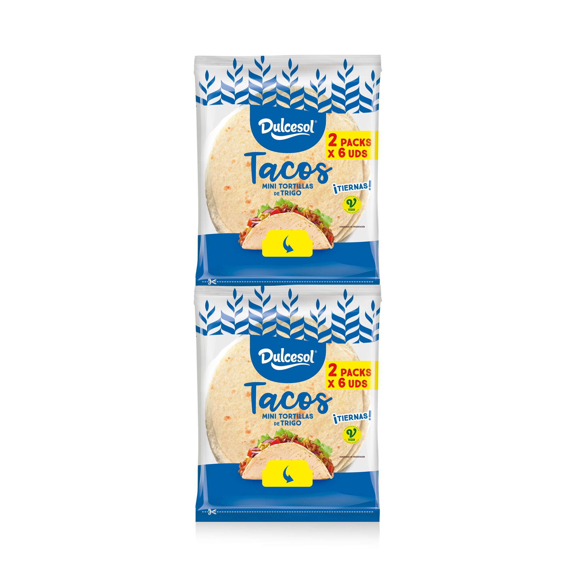 Tacos Mini Tortilla 300 G Dulcesol