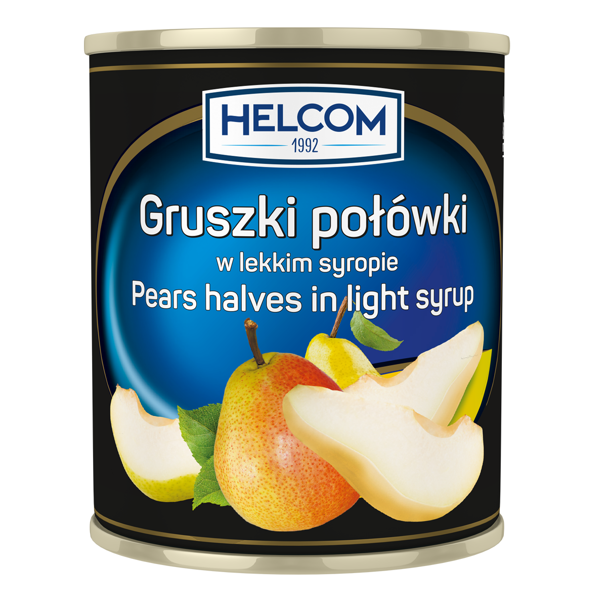Gruszki Połówki W Lekkim Syropie 820 G Helcom