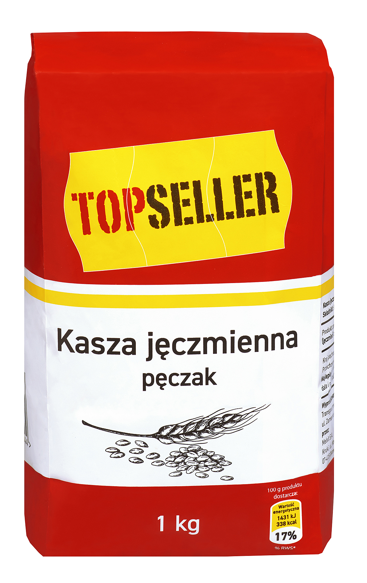 Topseller Kasza Jęczmienna Pęczak 1Kg