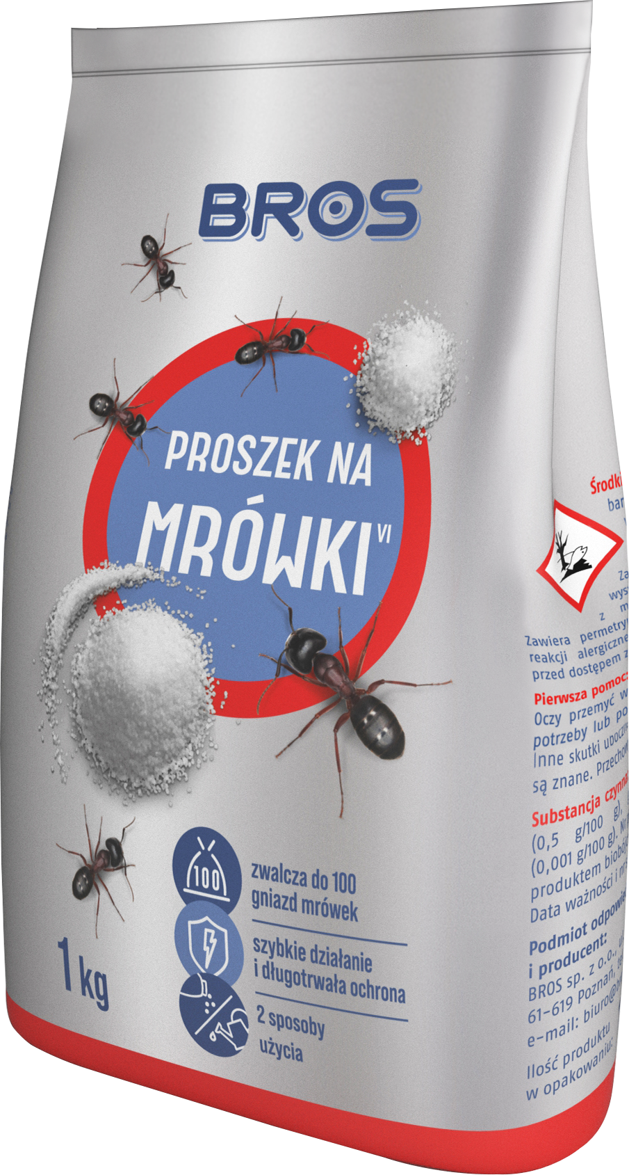 Bros - Proszek Na Mrówki 1Kg - Worek