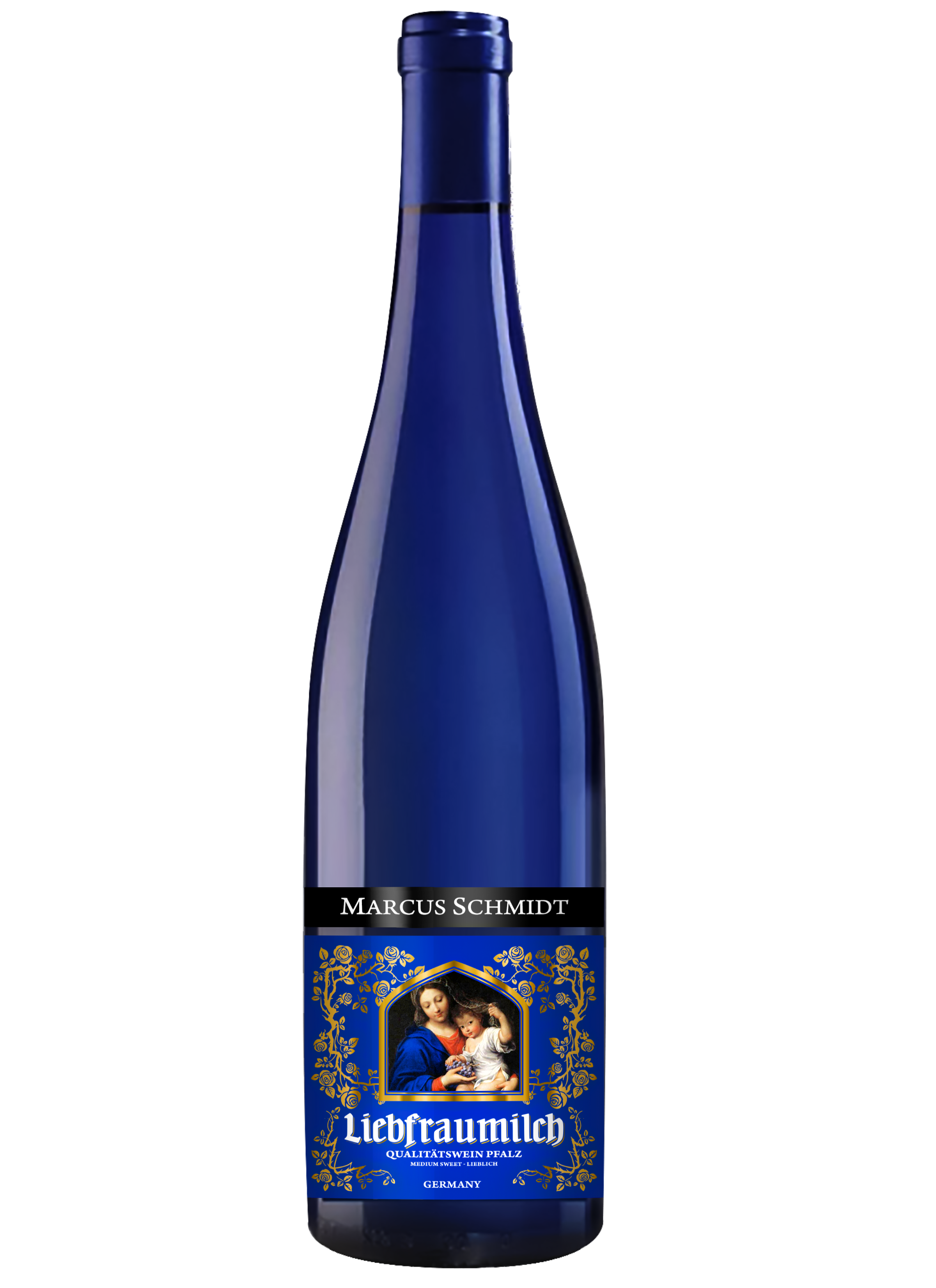 Wino Gronowe Białe Półsłodkie Marcus Schmidt Liebfraumilch 0,75L