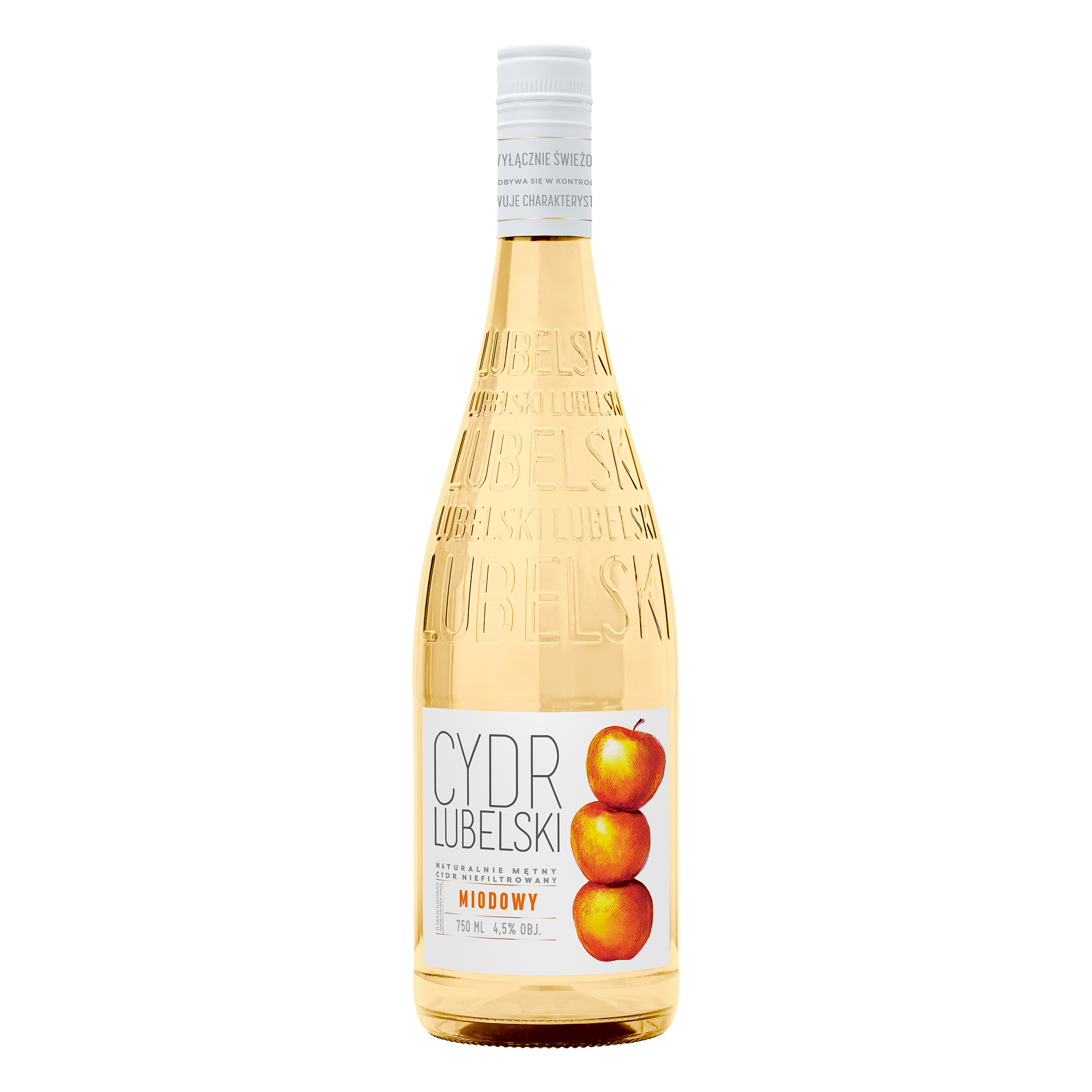 Cydr Lubelski Miodowy Niefiltrowany 0,75L