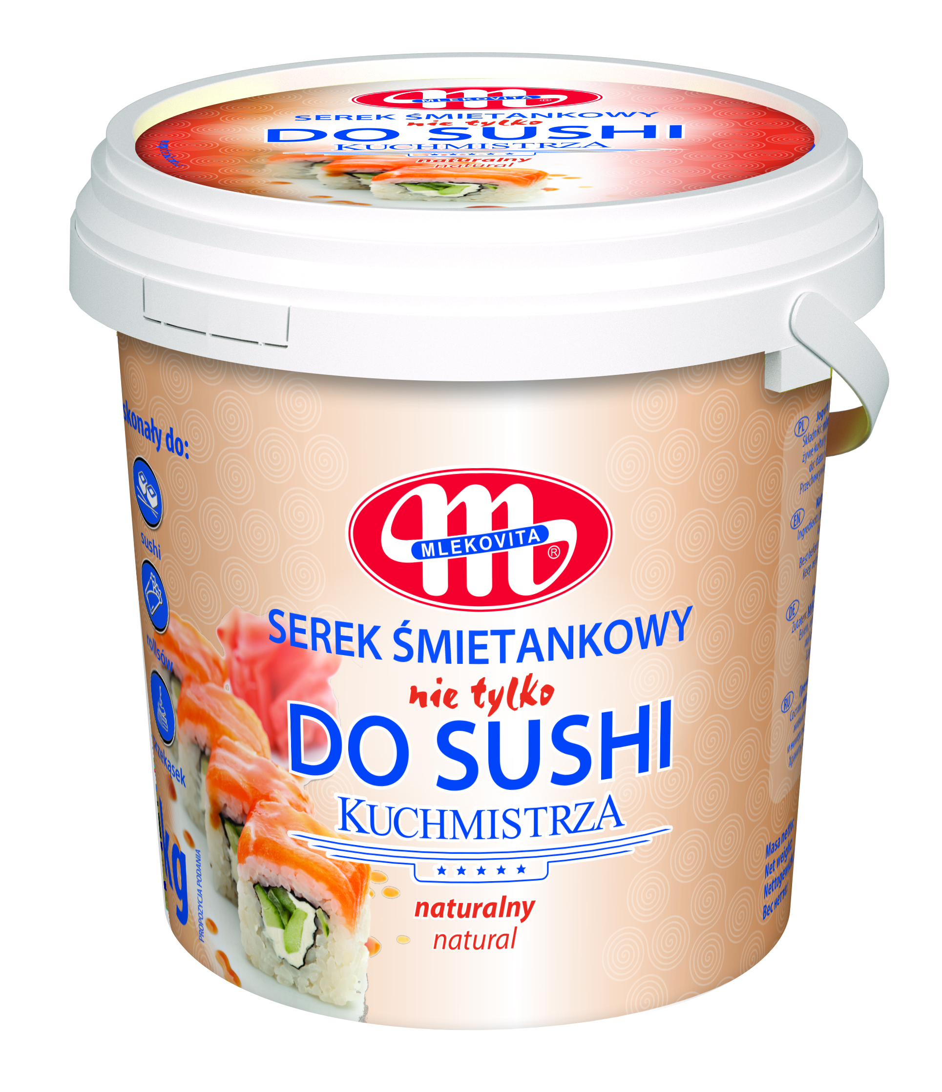 Mlekovita Serek Śmietankowy Nie Tylko Do Sushi 1 Kg