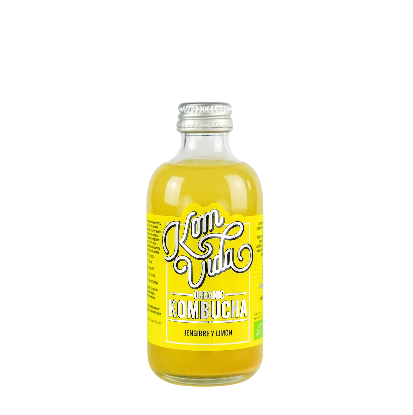 Komvida Organic Kombucha Gingervida - Imbir I Cytryna 250 Ml