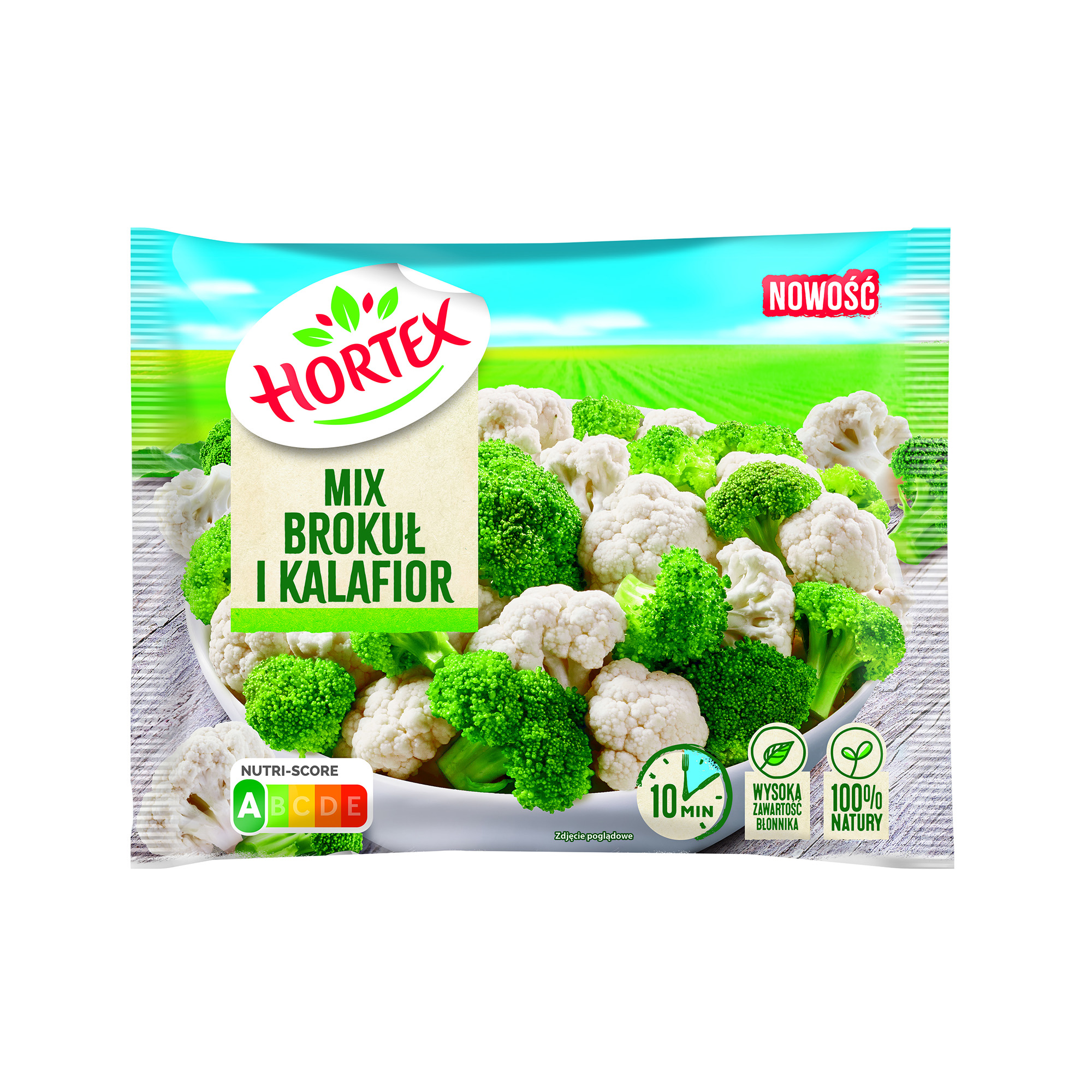 Hortex Mix Brokuł I Kalafior 450G