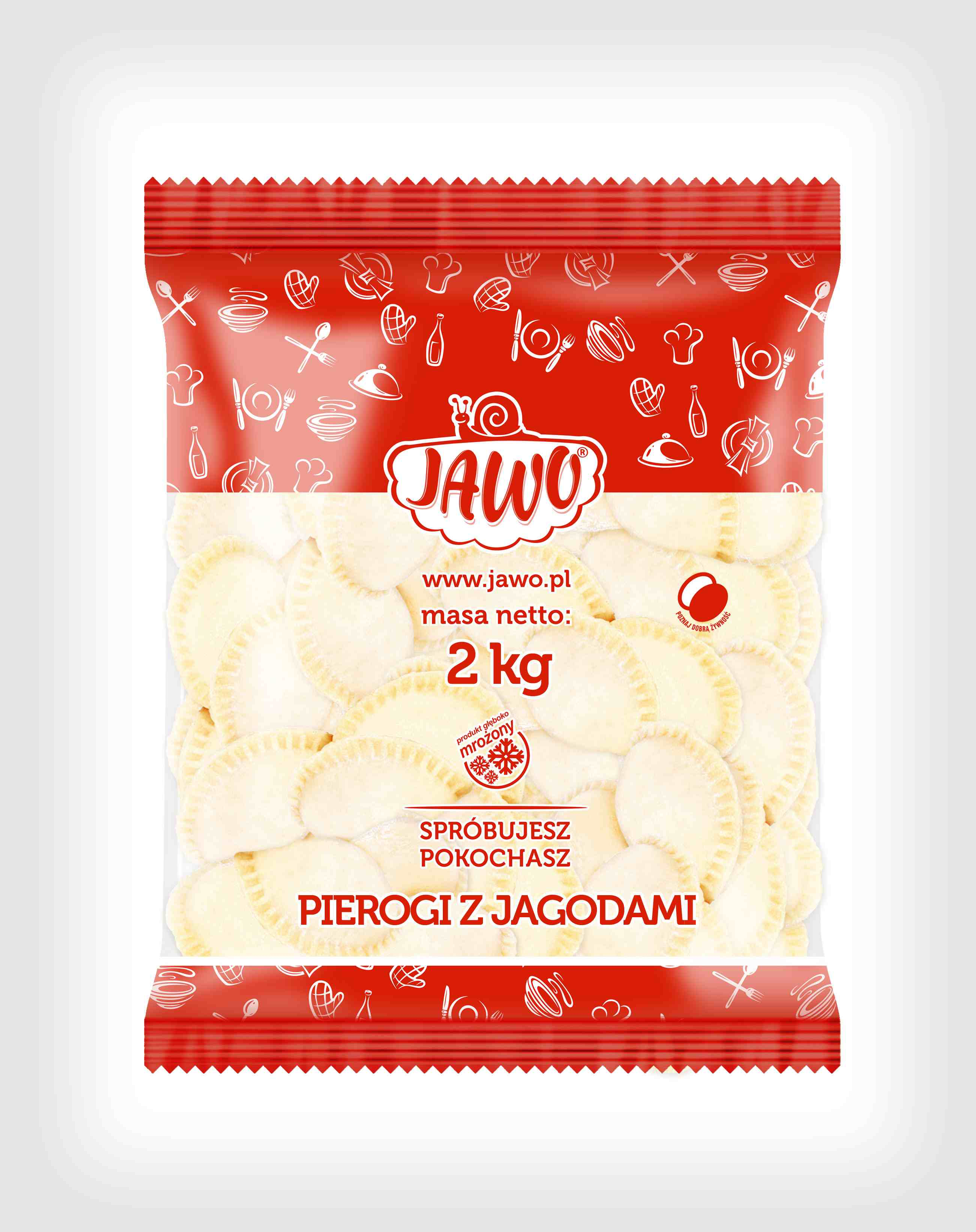 Jawo Pierogi Z Jagodami 2 Kg