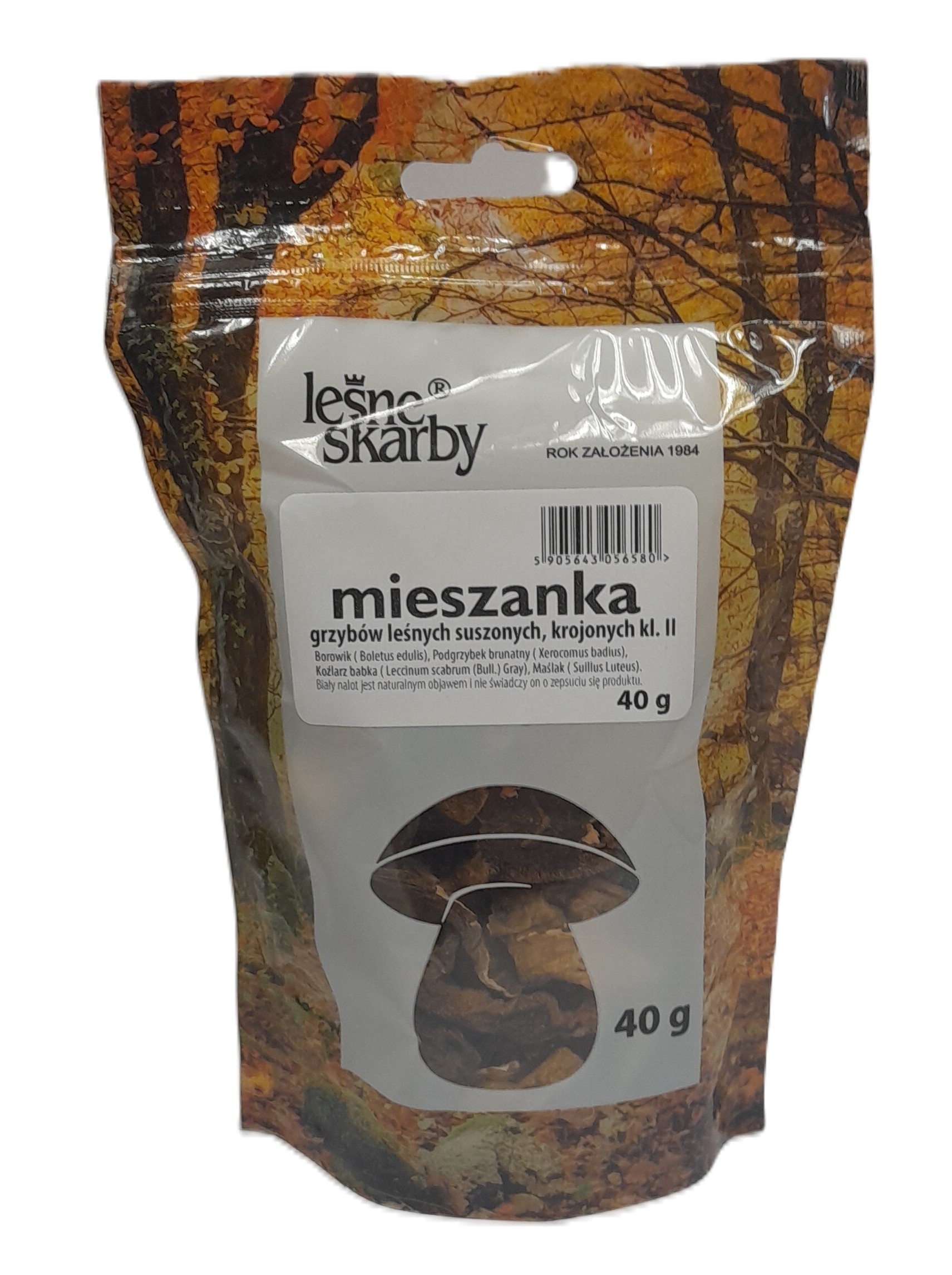 Mieszanka Suszonych Grzybów Leśnych 40G Leśne Skarby