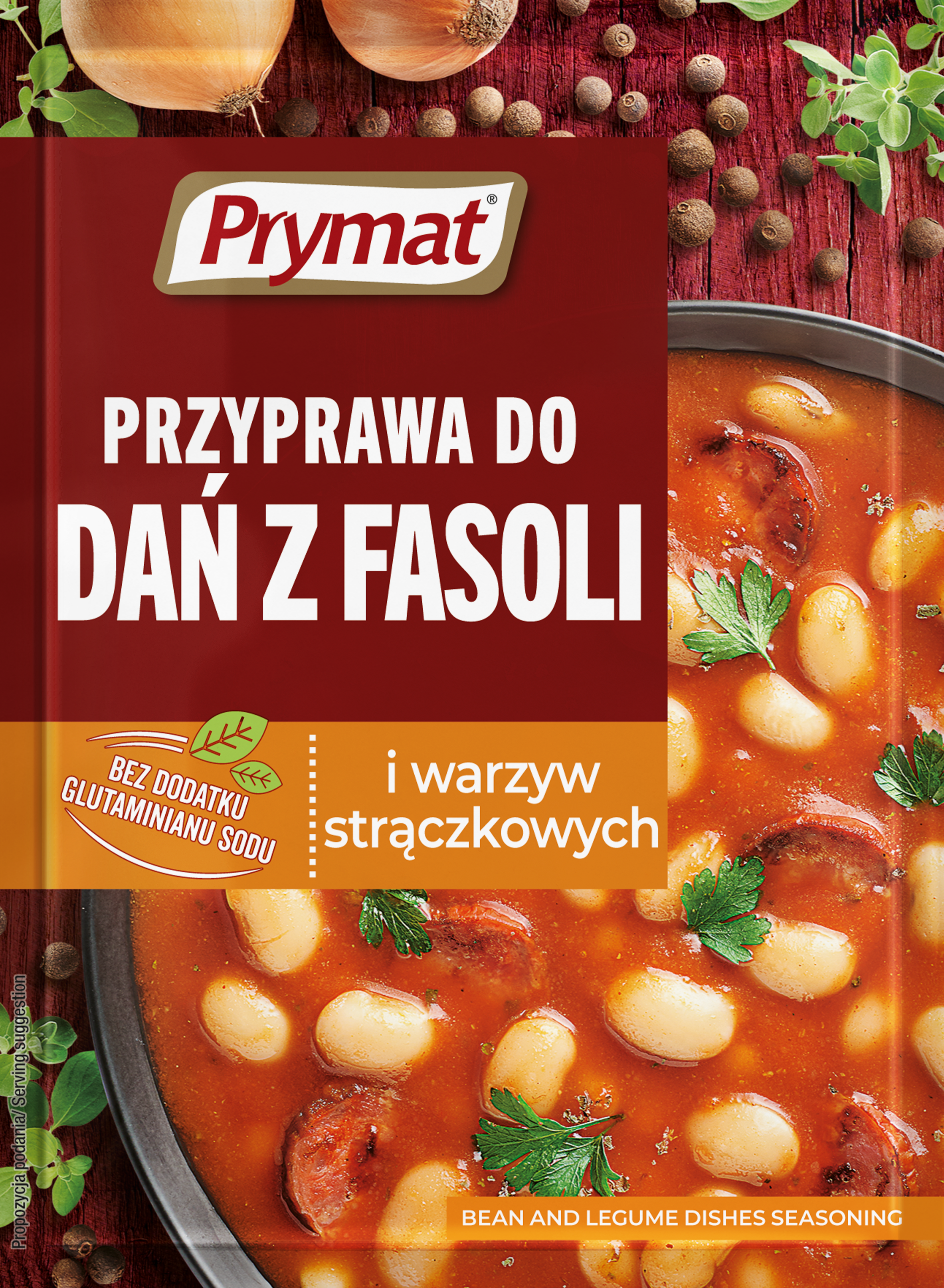 Przyprawa Do Dań Z Fasoli I Warzyw Strączkowych 20G Prymat