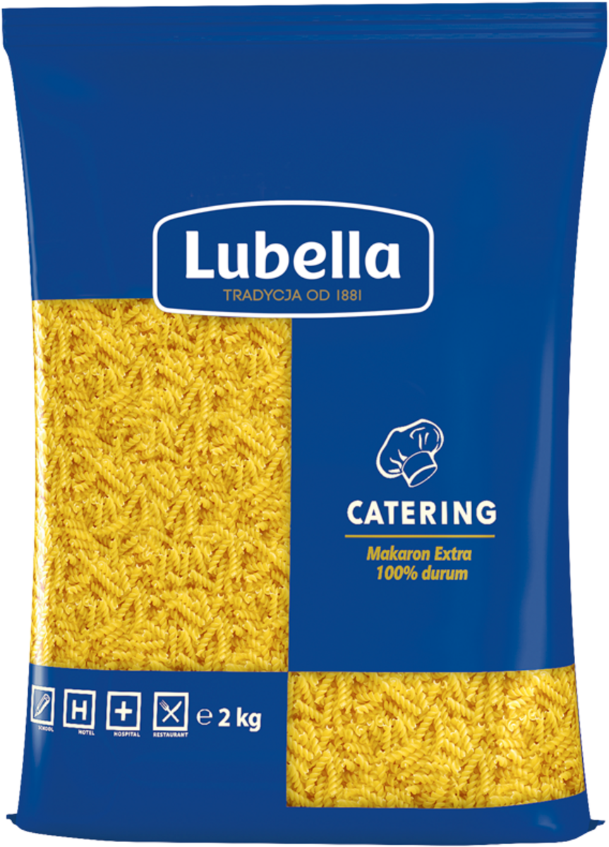 Lubella Catering Makaron Świder 2 Kg