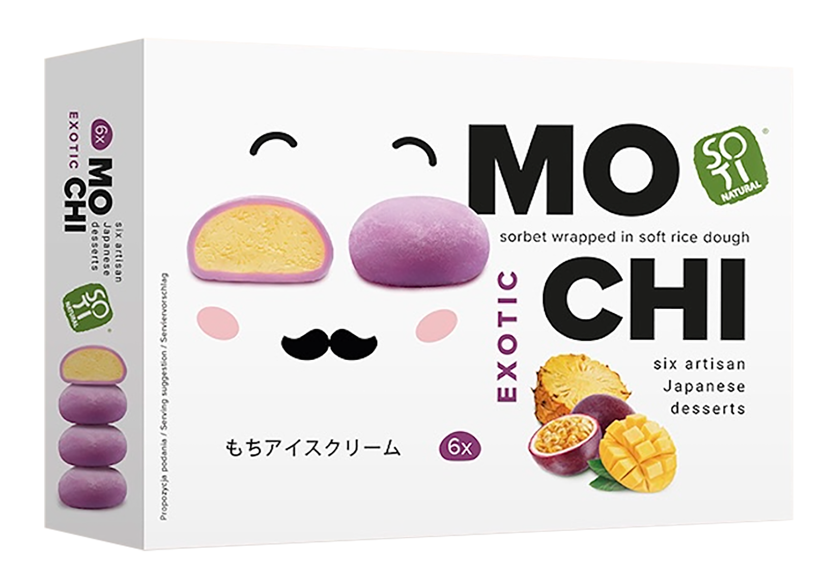 Soti Natural Lody Mochi Exotic (6X36 Ml) 216Ml