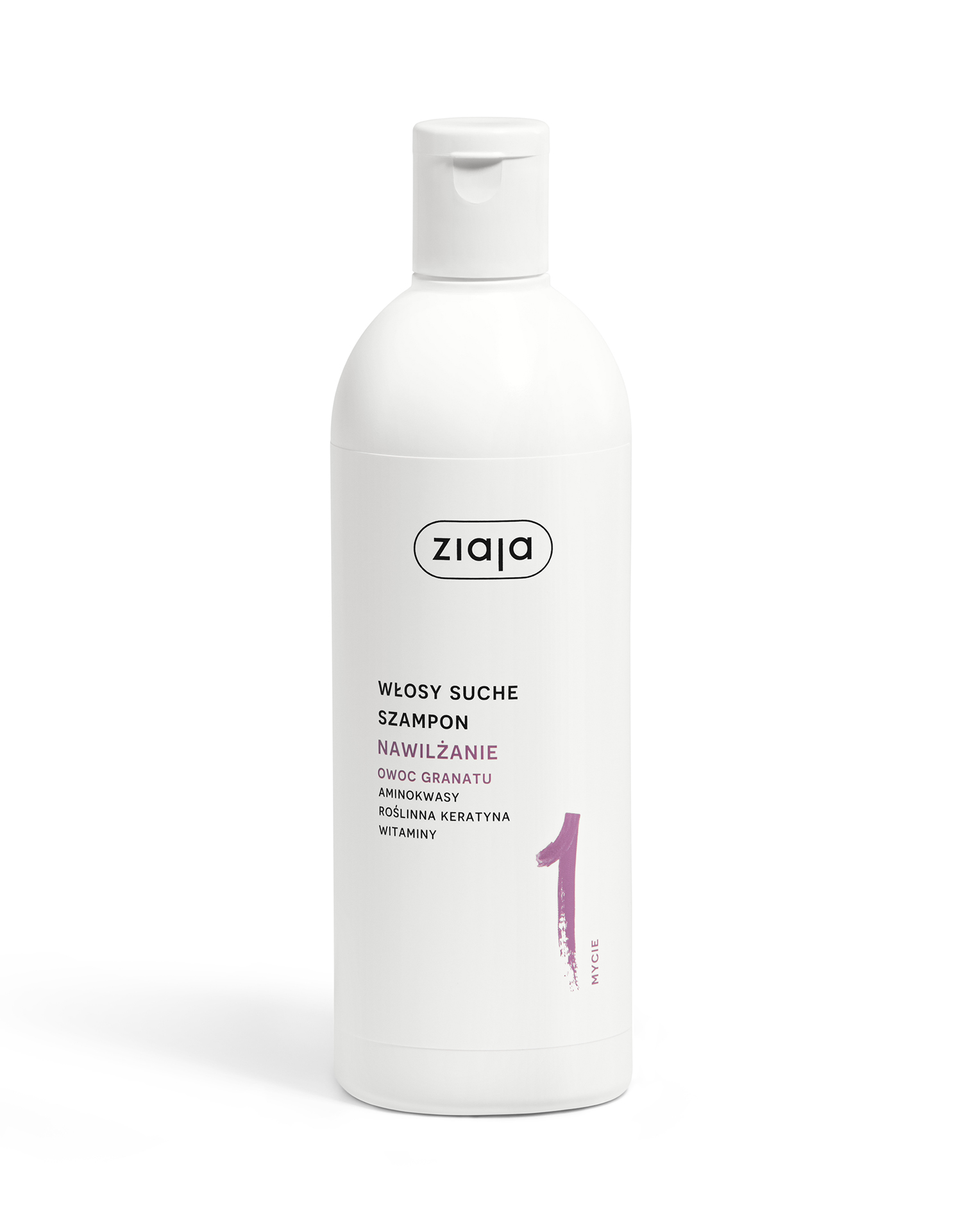 Ziaja Szampon Nawilżanie Owoc Granatu 400Ml