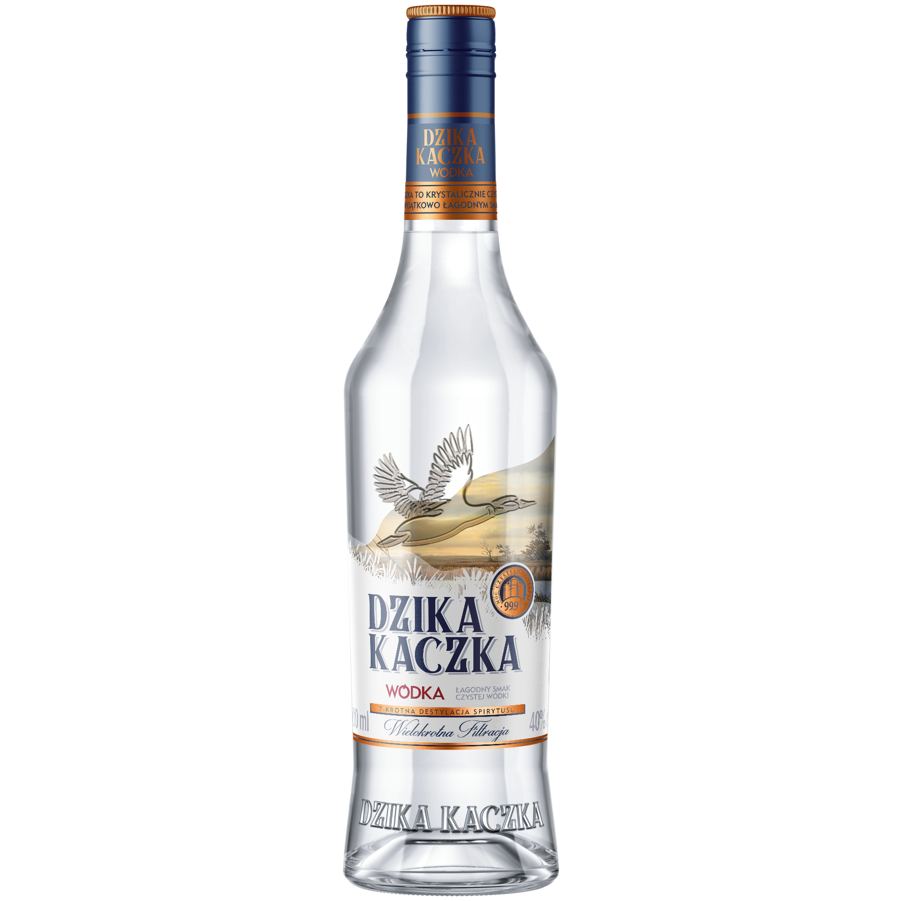 Wódka Dzika Kaczka 40% 1000Ml
