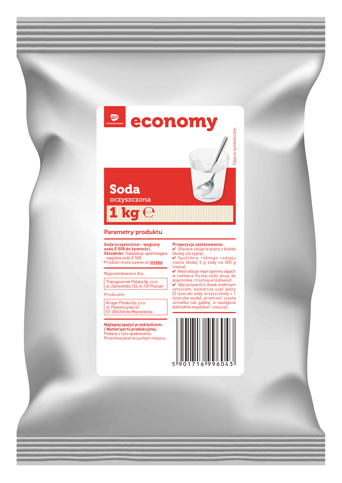 Tge Soda Oczyszczona 1Kg