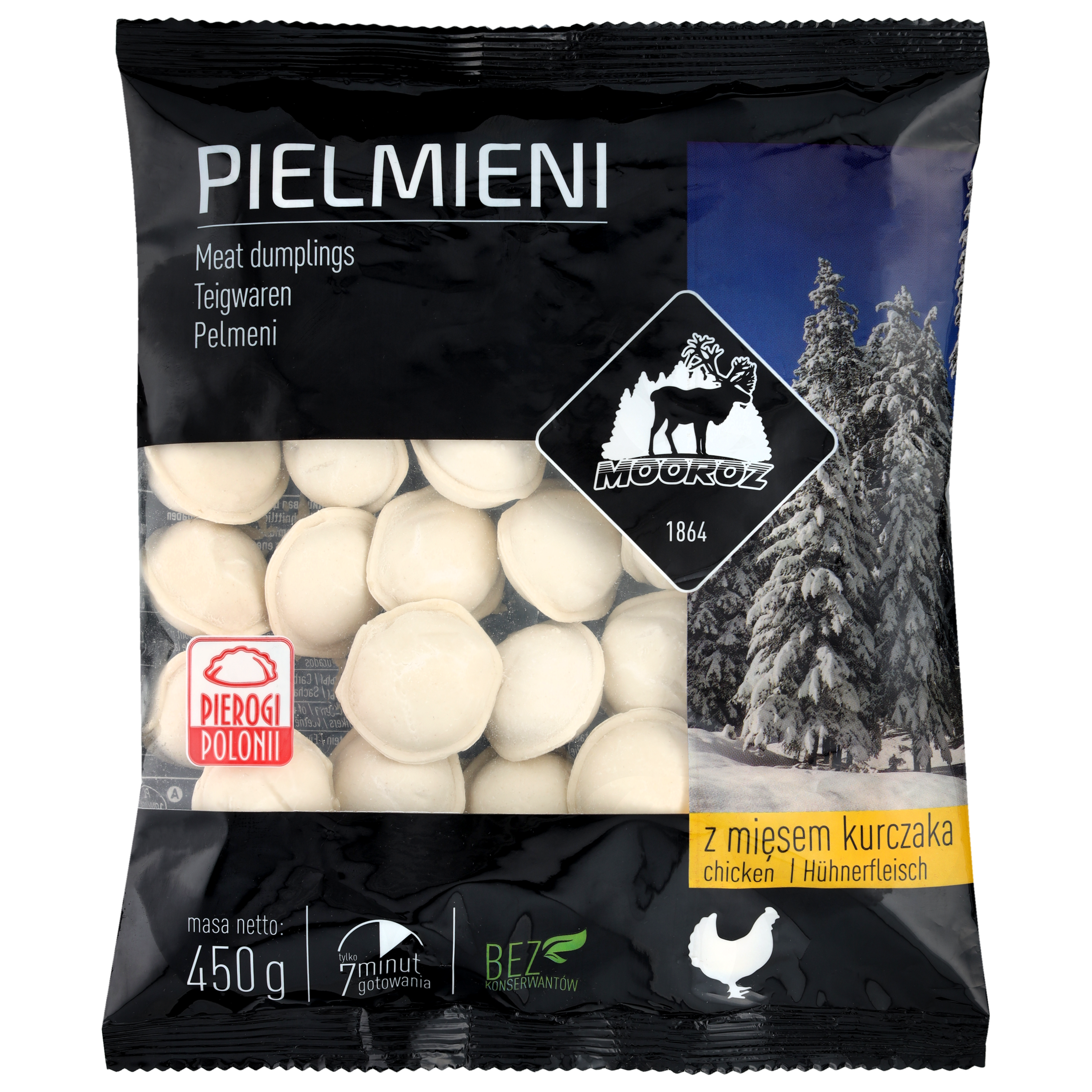 Mooroz Pielmieni Z Kurczakiem 450G