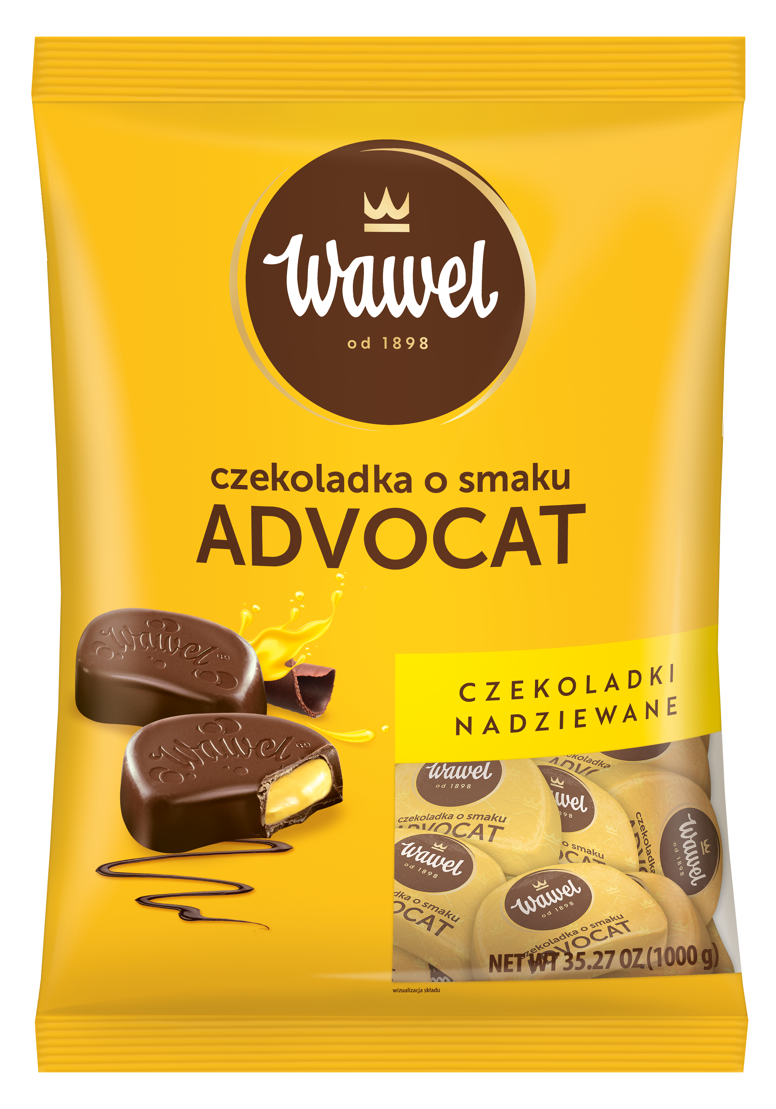 Wawel Czekoladka O Smaku Advocat 1Kg