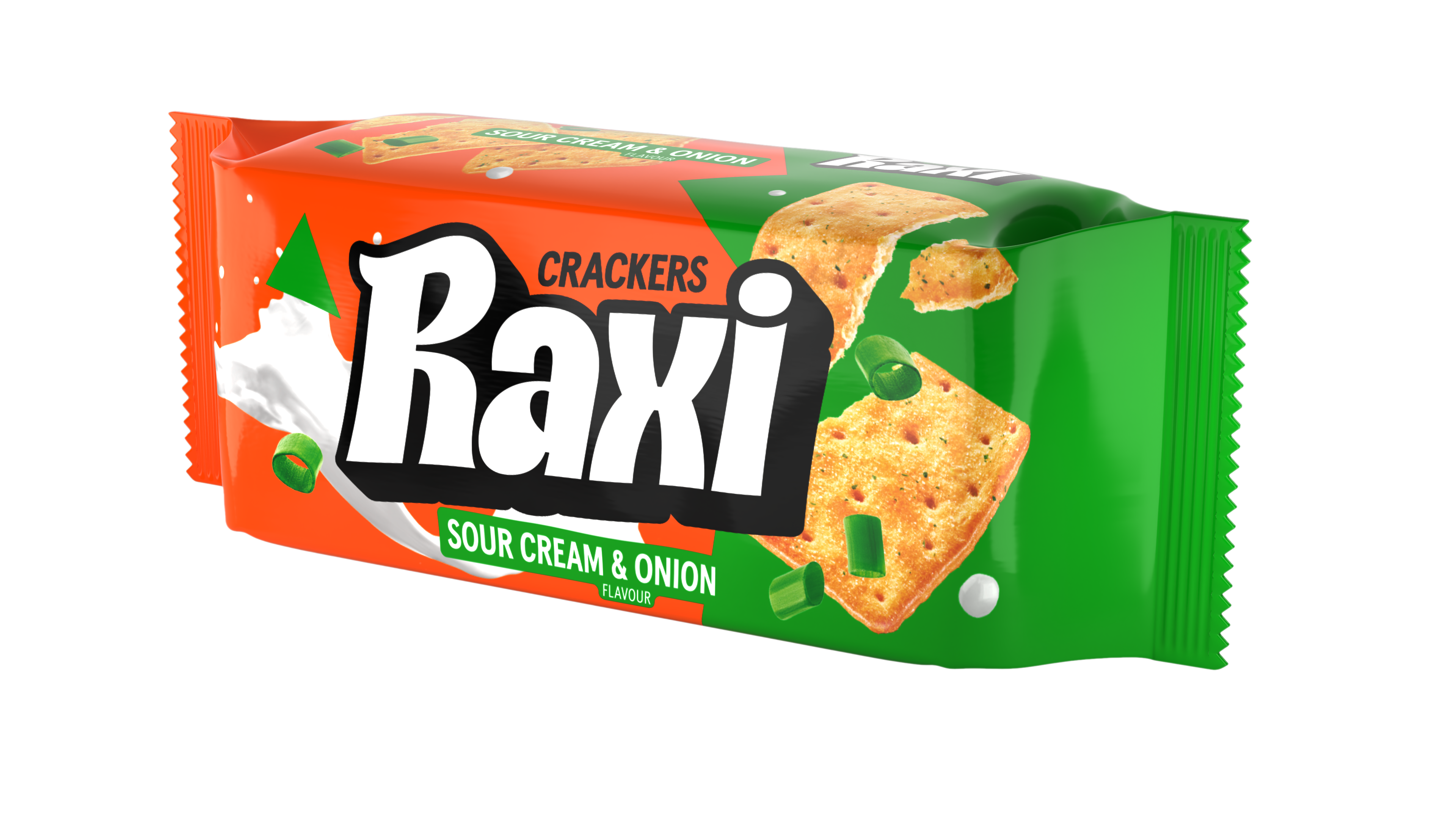 Krakersy Raxi Sour Cream And Onion 72 G