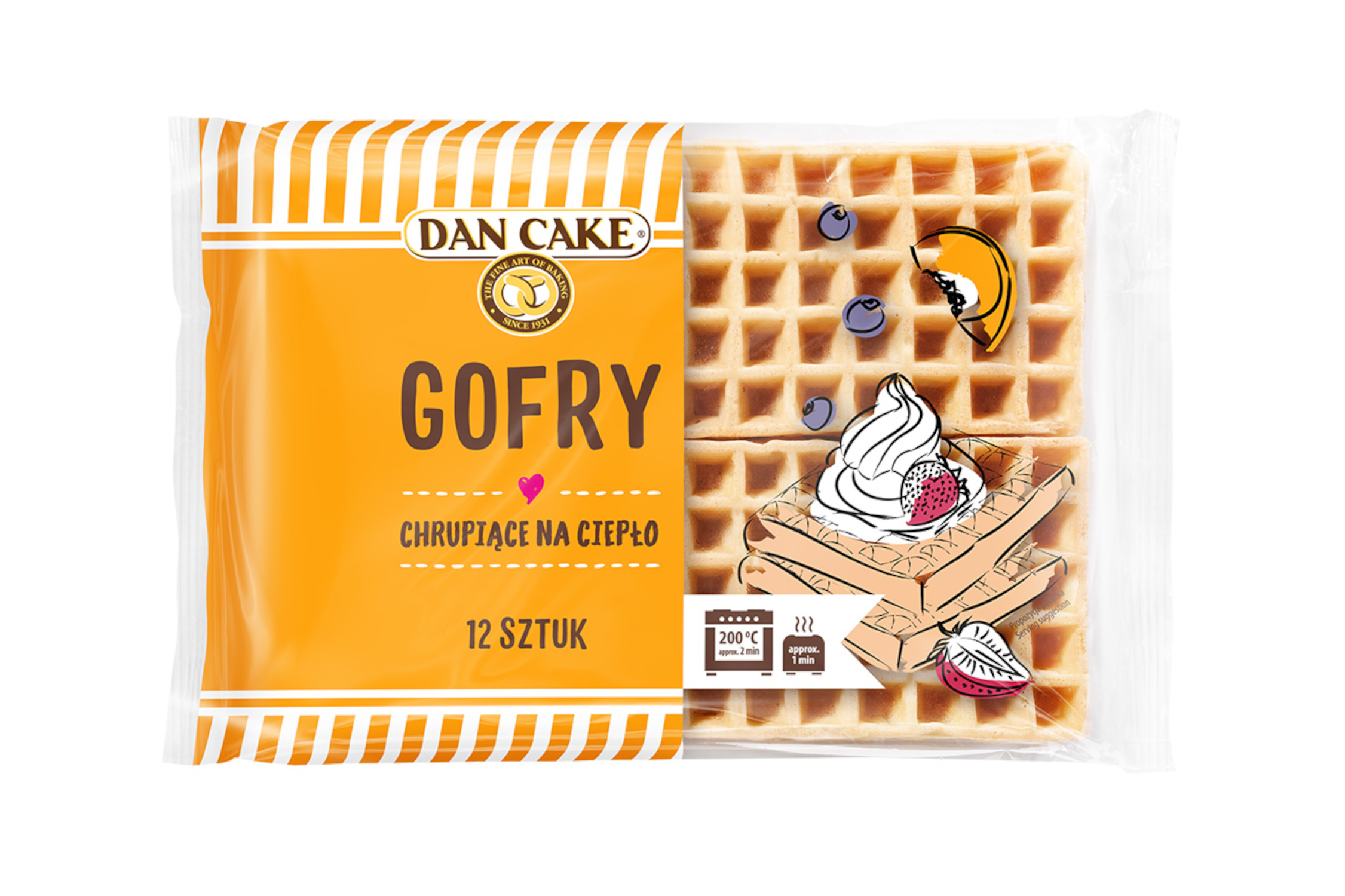 Dan Cake Mini Gofry 250G