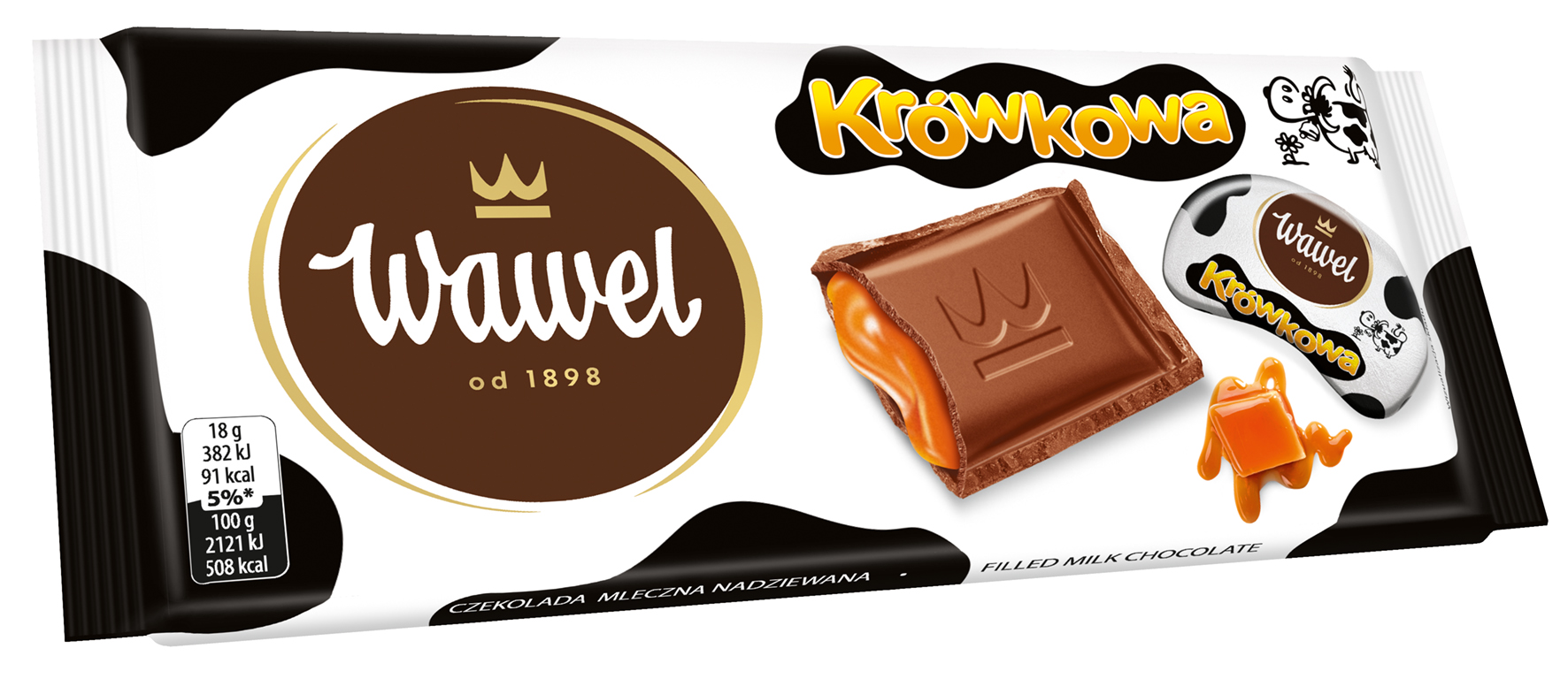 Wawel Czekolada Krówkowa 90G