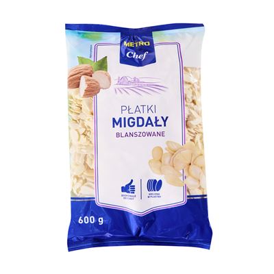 METRO Chef Migdały blanszowane płatki 600 g