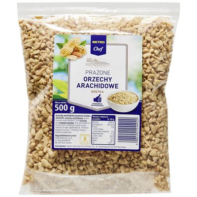 METRO Chef Orzechy arachidowe prażone kostka 500 g