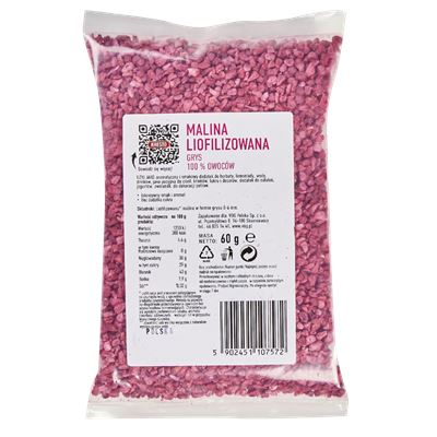KRESTO Malina liofilizowana, grys 60g