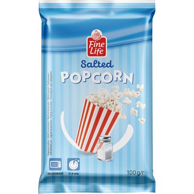 Fine Life Popcorn solony do mikrofalówki 100 g