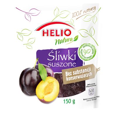 HELIO Śliwka kalifornijska natura 150 g