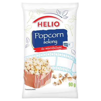 HELIO Popcorn solony 90 g