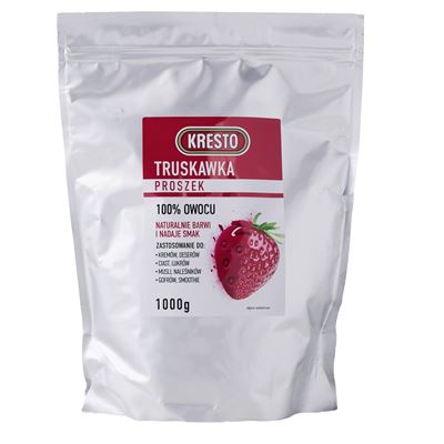 KRESTO Truskawka liofilizowana proszek 1 kg