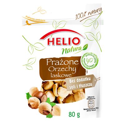 HELIO Natura Prażone orzechy laskowe 80 g