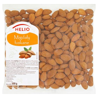 HELIO Migdały łuskane 300 g