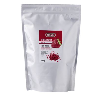 KRESTO Truskawka liofilizowana grys 400 g