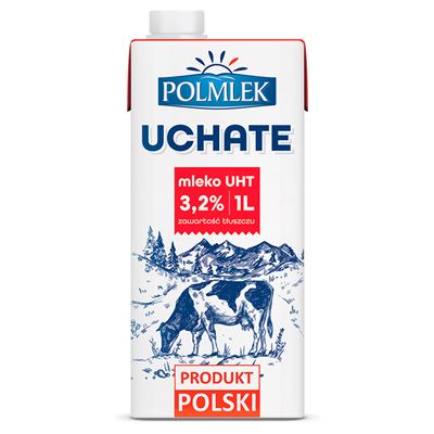 POLMLEK Uchate Mleko UHT 3,2% 12 x 1 l