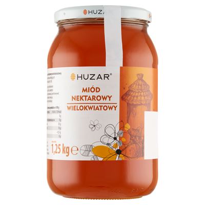 HUZAR Miód wielokwiatowy 1,25kg