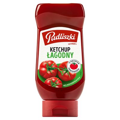 Pudliszki Ketchup łagodny 480g