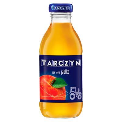 TARCZYN Sok 100% jabłko 15x300ml butelka szklana