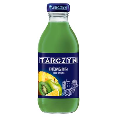 TARCZYN Multiwitamina źródło 10 witamin Napój 15x300ml butelka szklana