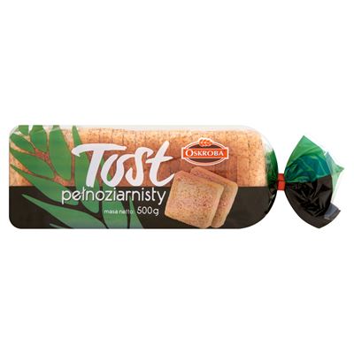 OSKROBA Tost pełnoziarnisty 500 g