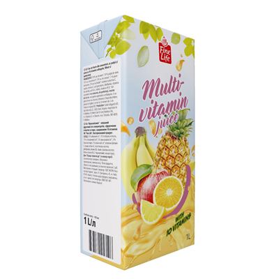 Fine Life Sok multiwitamina 1 l x 12
